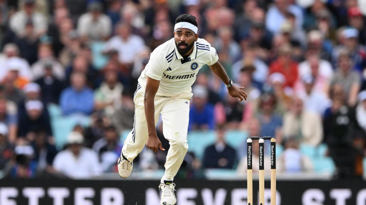 Why is Siraj wearing white headband during ENG vs IND 5th Test?